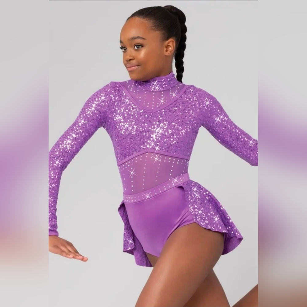 Weissman 14913 Crazy What Love Can Do Purple Jazz Costume MC